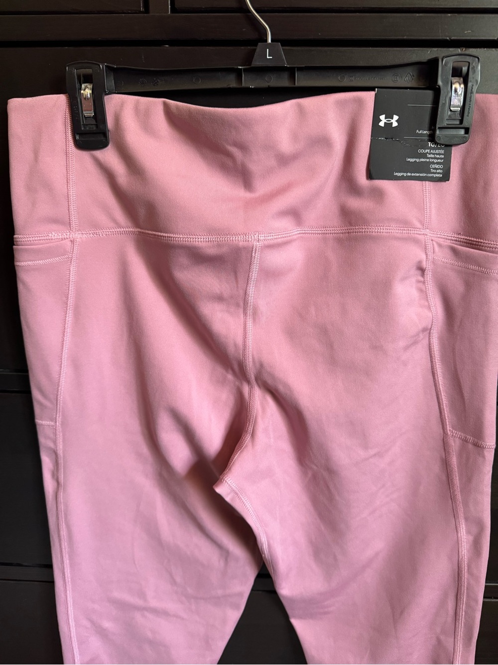 Under Armour Pink High-Rise Full Length Leggings - Picture 2 of 4